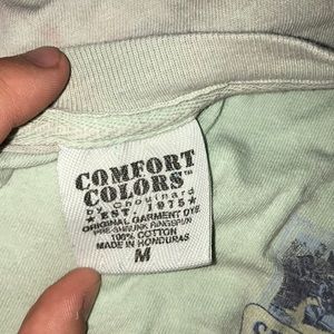 Green Comfort Colors T-shirt!